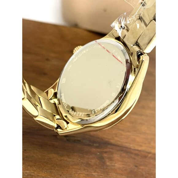 Fossil Women's Watch BQ3638 Scarlette Quartz Gold Dial Stainless Steel 30mm - Picture 7 of 14